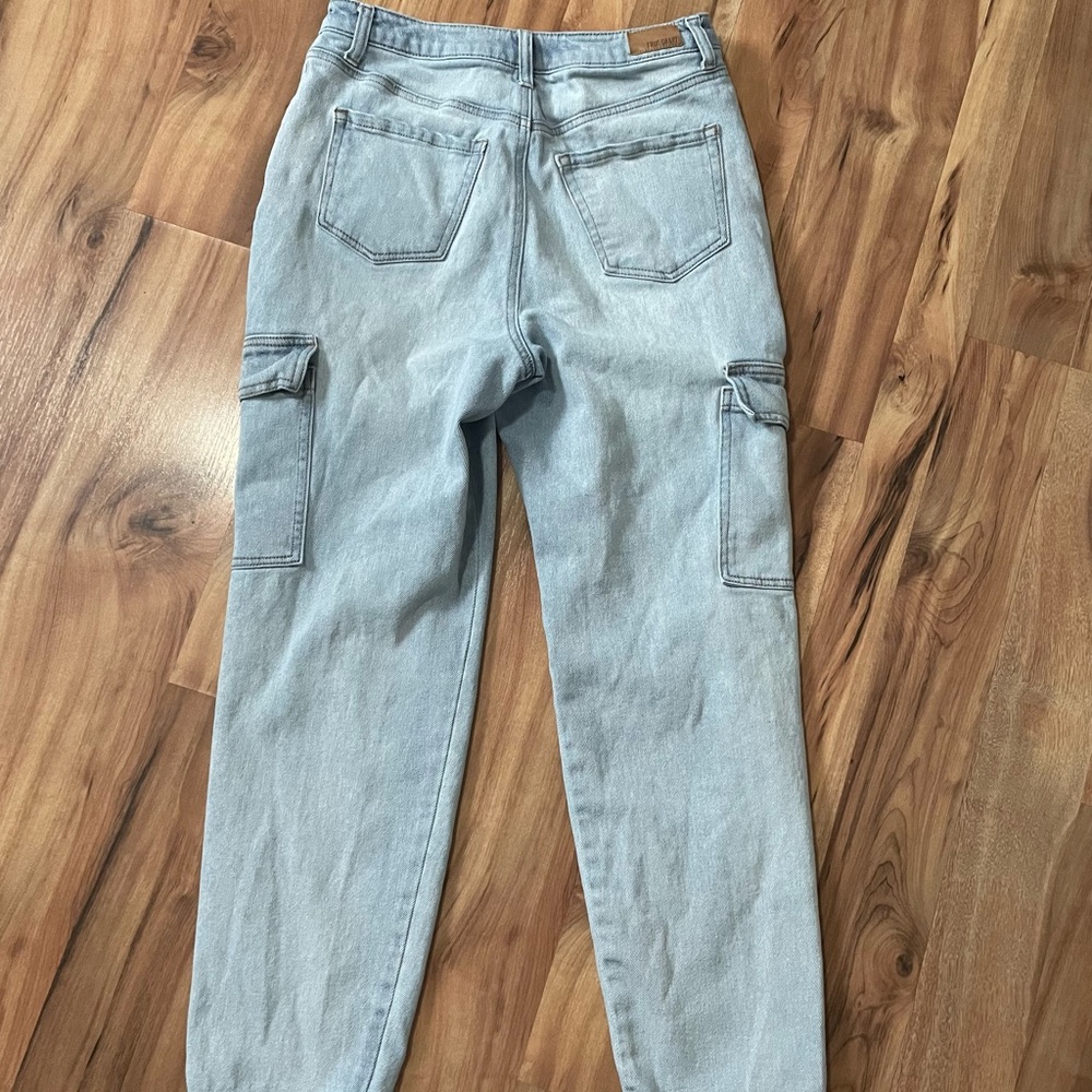 True Craft High Rise Straight Leg Jeans - Picture 2 of 7